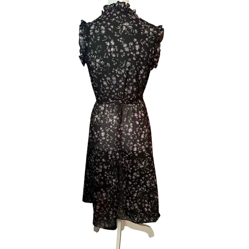 Vintage Floral ILGWU Made in the USA 70's Dress Small - Picture 2 of 7